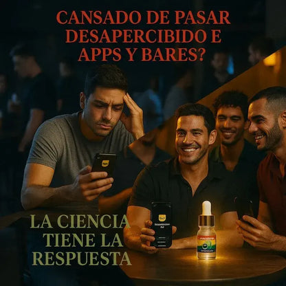 Perfume feromonas For Gay Men - Tu arma secreta de seducción + Guía de como seducir a un HOMBRE