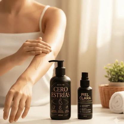 Aceite Cero Estrias Splash Piel Clara - Piel más lisa, tono más uniforme