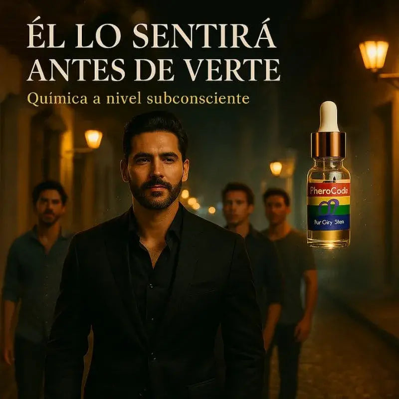 Perfume feromonas For Gay Men - Tu arma secreta de seducción + Guía de como seducir a un HOMBRE