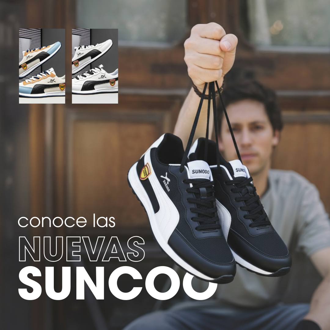 SUNCOO COMFORT - Zapatilla Urbana Versátil