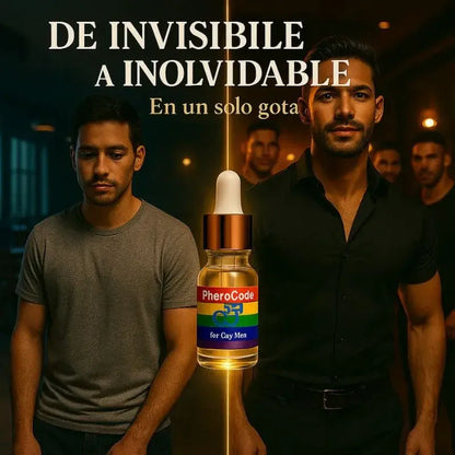 Perfume feromonas For Gay Men - Tu arma secreta de seducción + Guía de como seducir a un HOMBRE