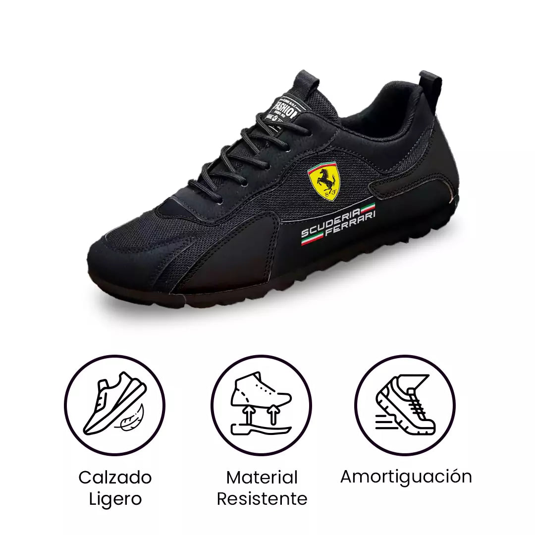 Ferrari Flex™ -  Tenis Ligero, Ergonómico & Transpirable