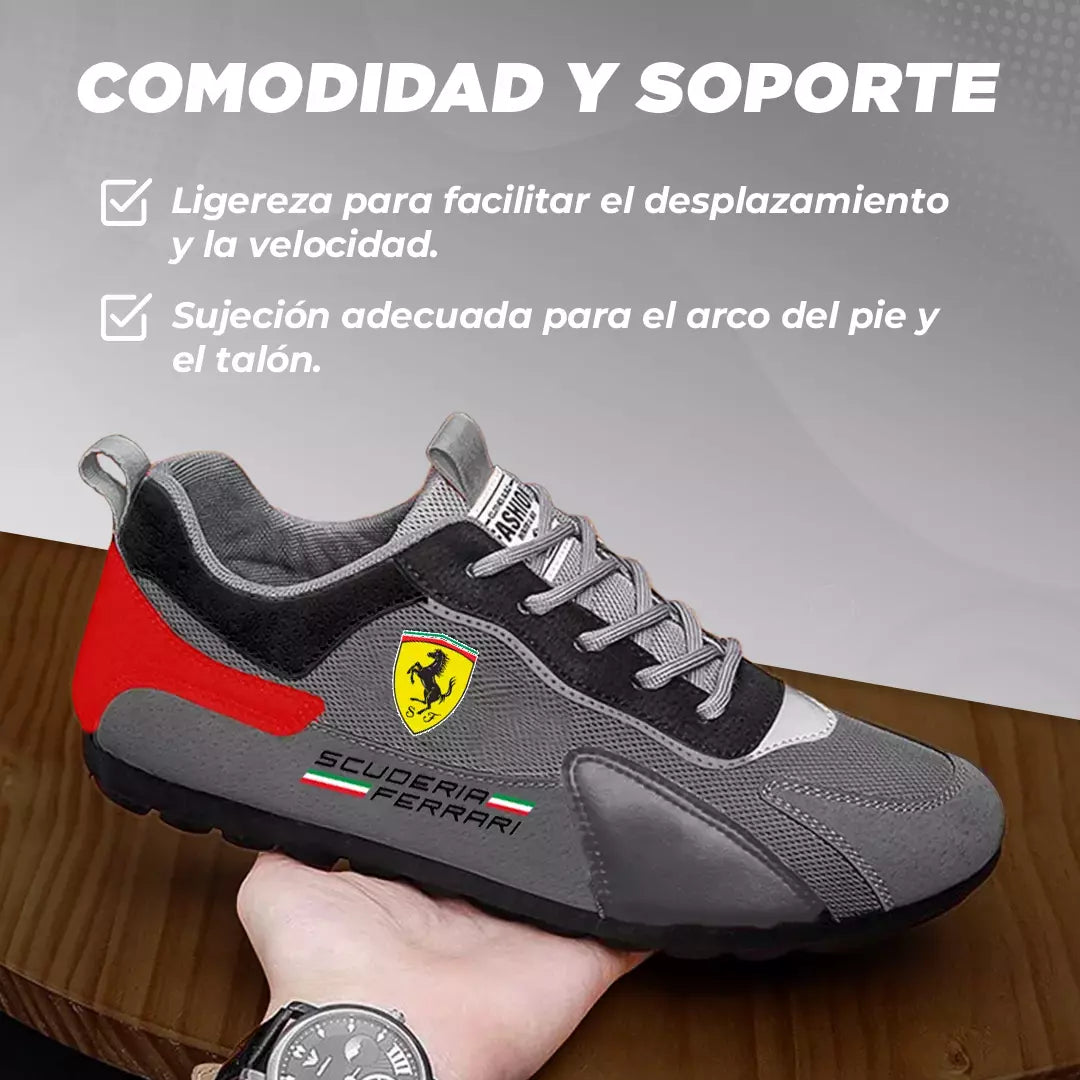 Ferrari Flex™ -  Tenis Ligero, Ergonómico & Transpirable